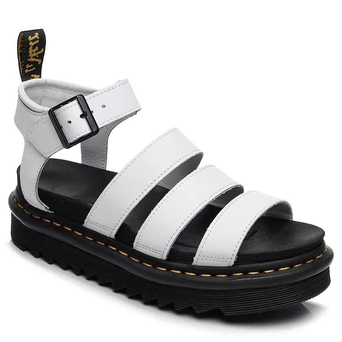Doctor Martens White Sandals