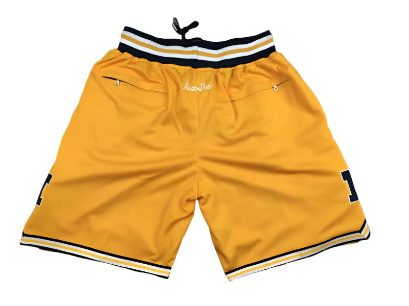 NBA Shorts Just Don Michigan University | מכנסיי אנ.בי.איי