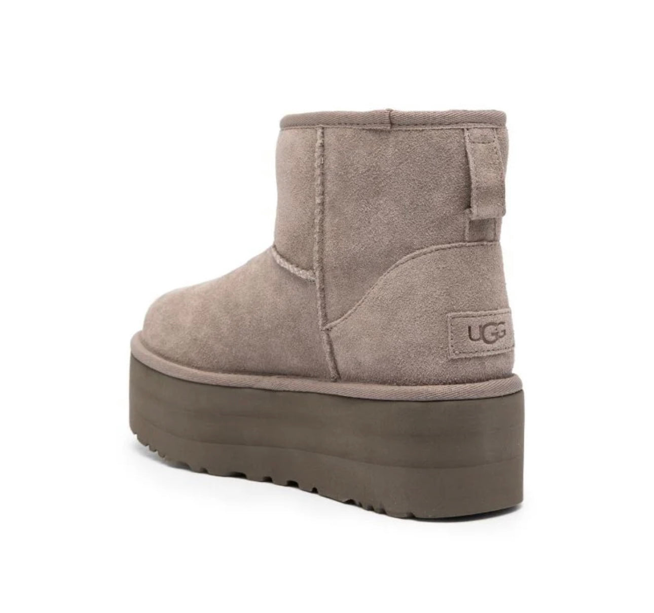 מגפי Ugg Classic Ultra Mini Platform אפור