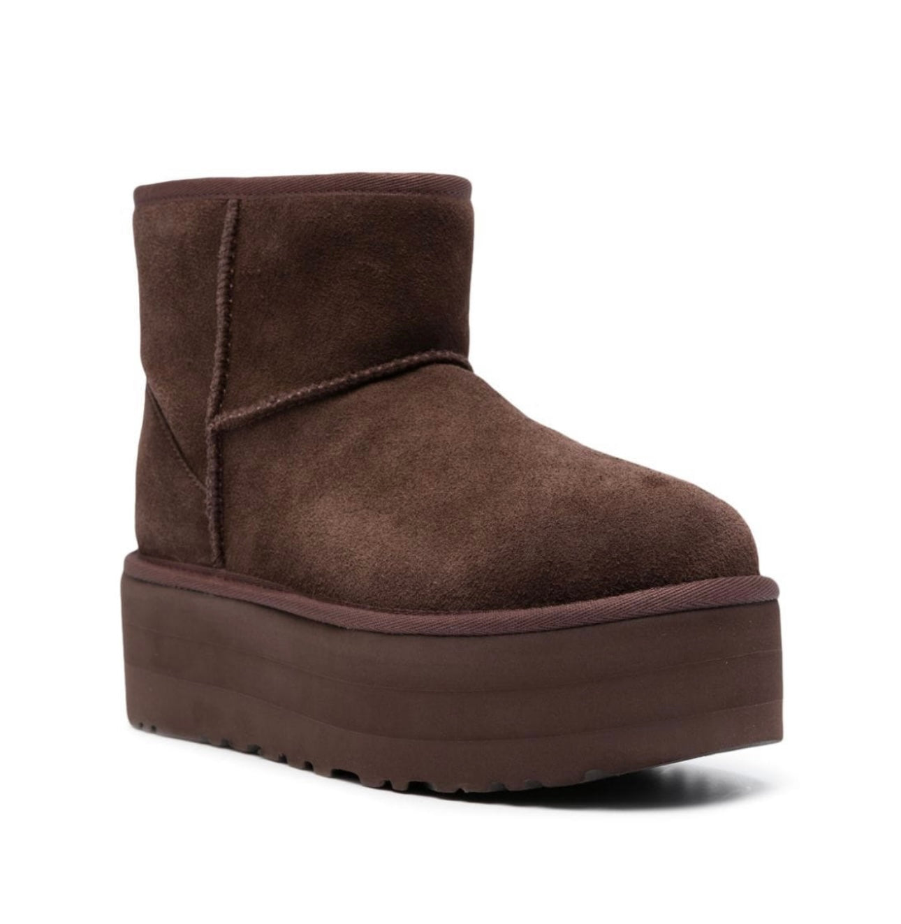 מגפי Ugg Classic Ultra Platform בצבע חום כהה