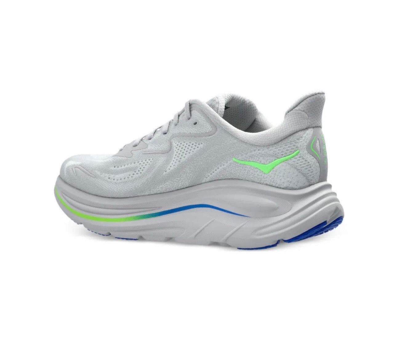 Hoka Clifton 10 Grey Light Green Blue