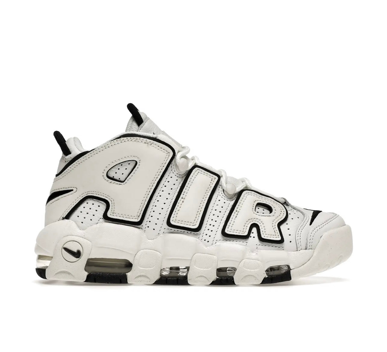 Nike Uptempo לבן שחור