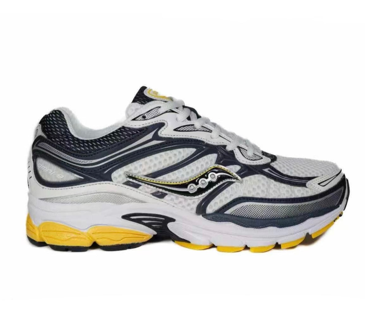 Saucony Omni 9 White Blue Yellow