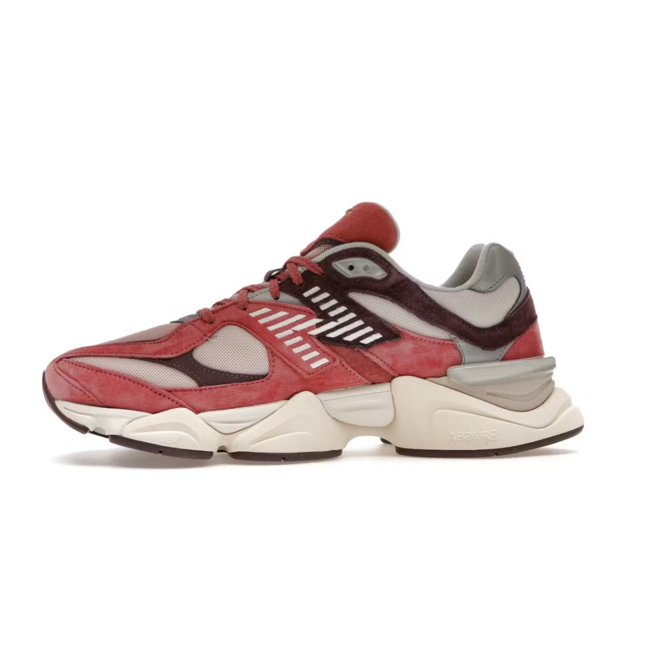New Balance 9060 Red Grey מידות 37,38,39.5,41.5