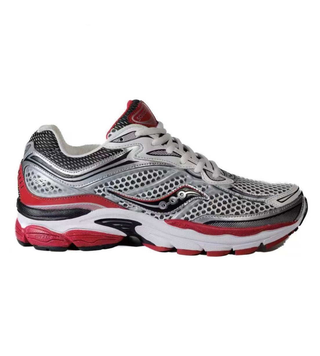 Saucony Omni 9 Silver Red