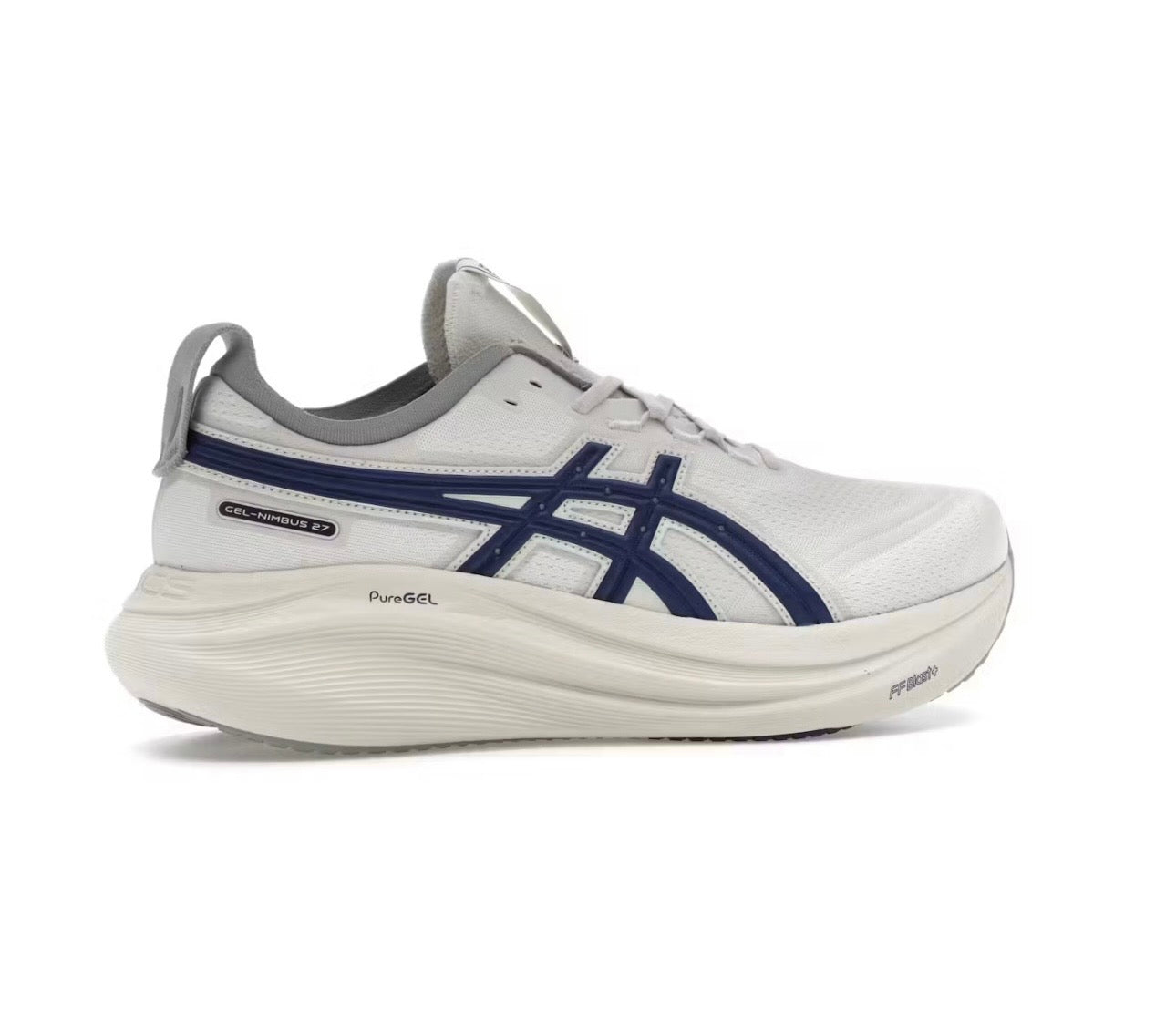 Asics Nimbus 27 White Blue