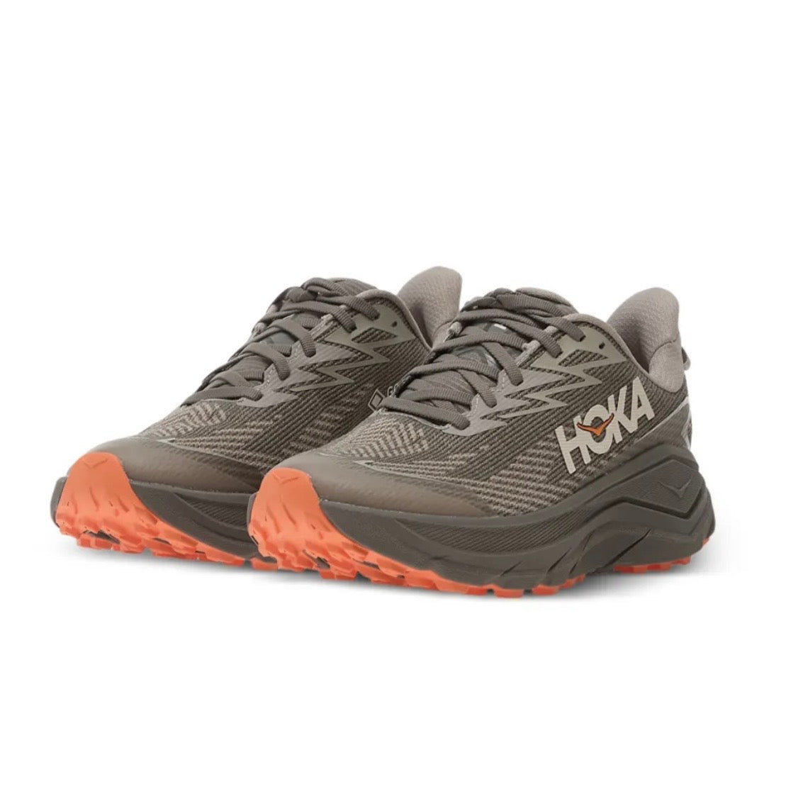 Hoka Challenger GTX Grey Orange