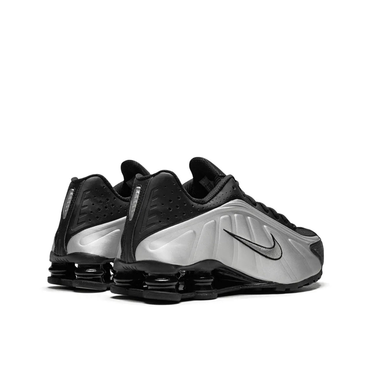Nike Shox R4 Silver Black