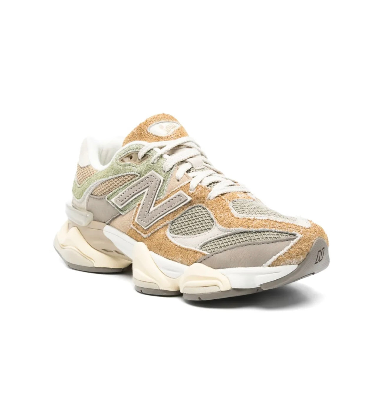 New Balance 9060 green gray mustard