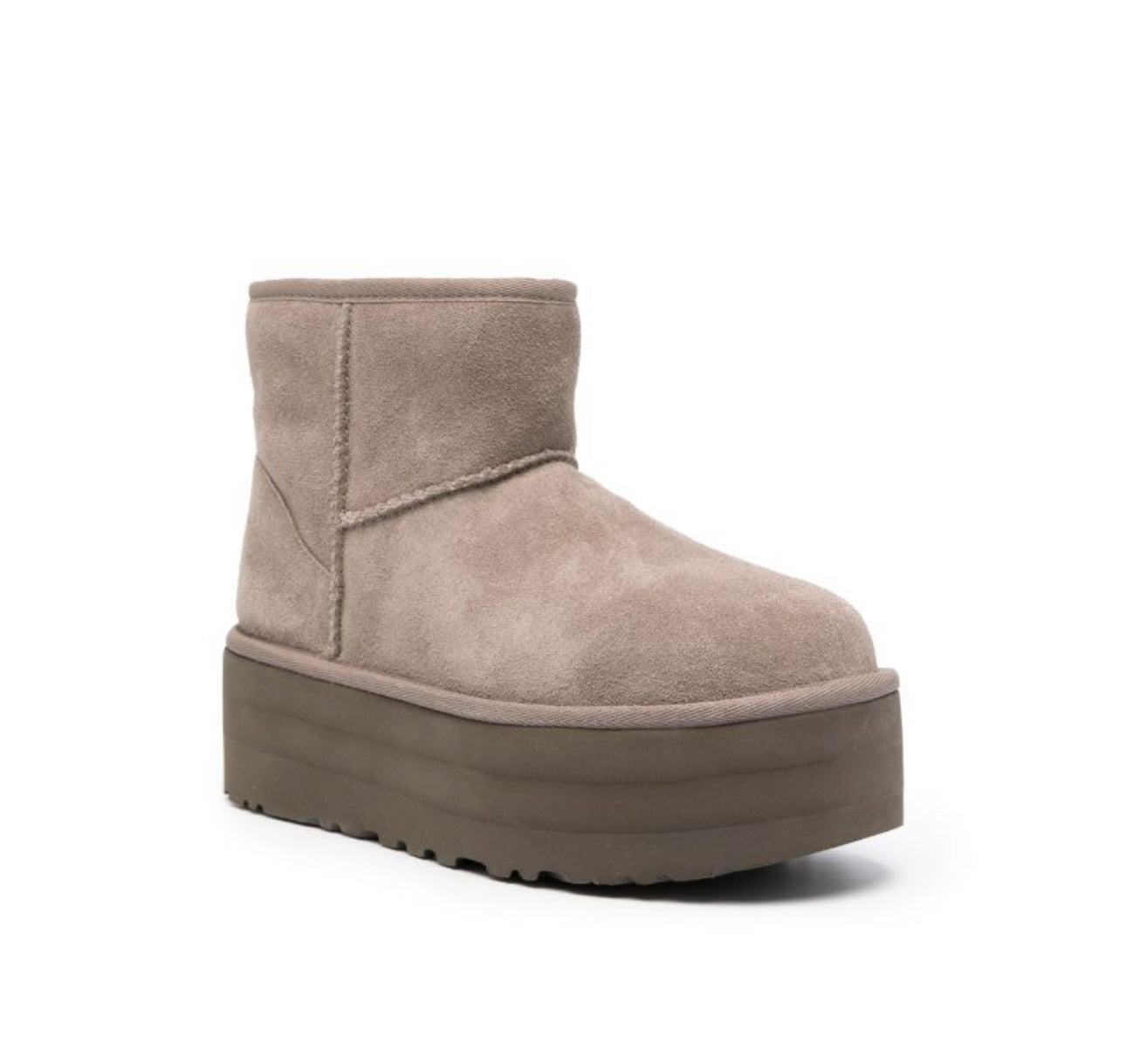 מגפי Ugg Classic Ultra Mini Platform אפור