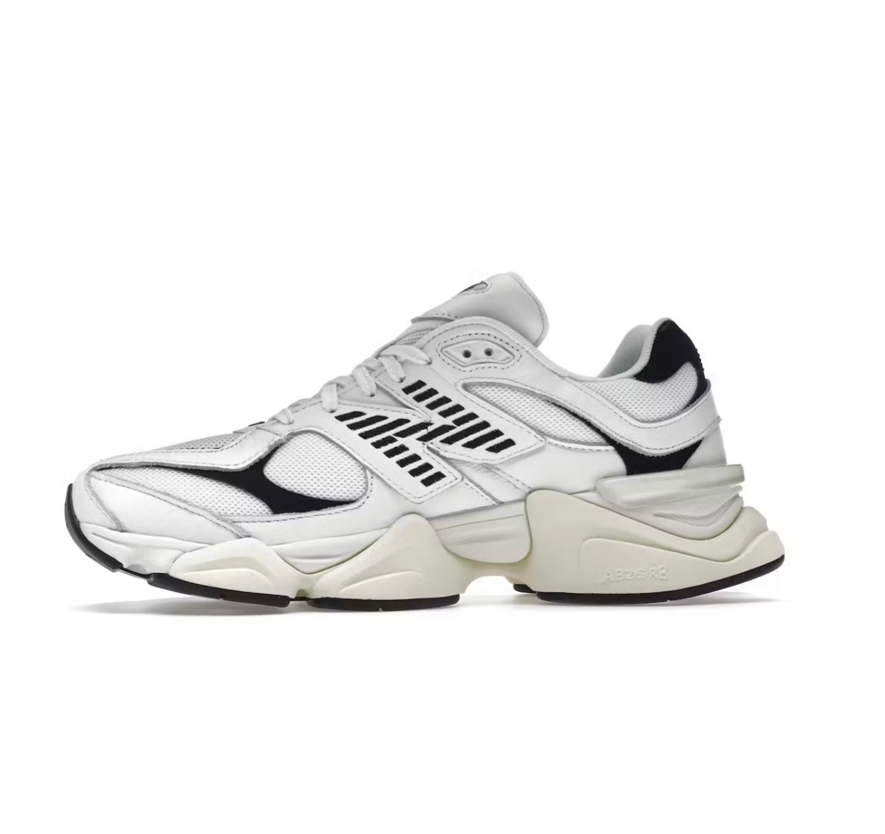 New Balance 9060 White Black מידה 37