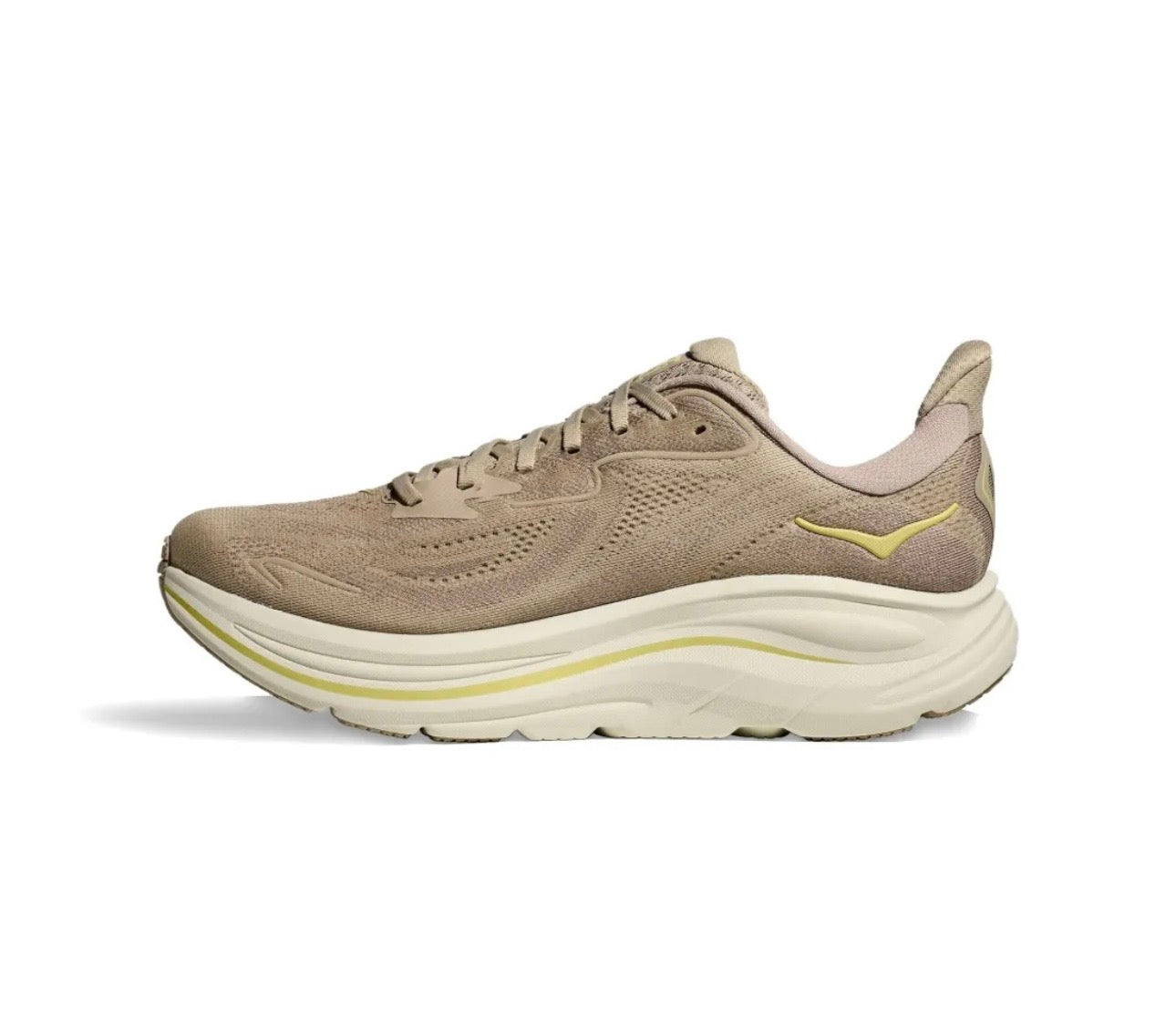 Hoka Clifton 10 Beige Yellow