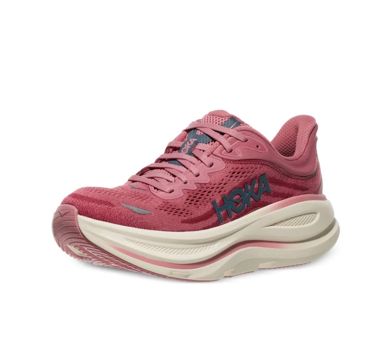 Hoka Bondi 9 Light red pink