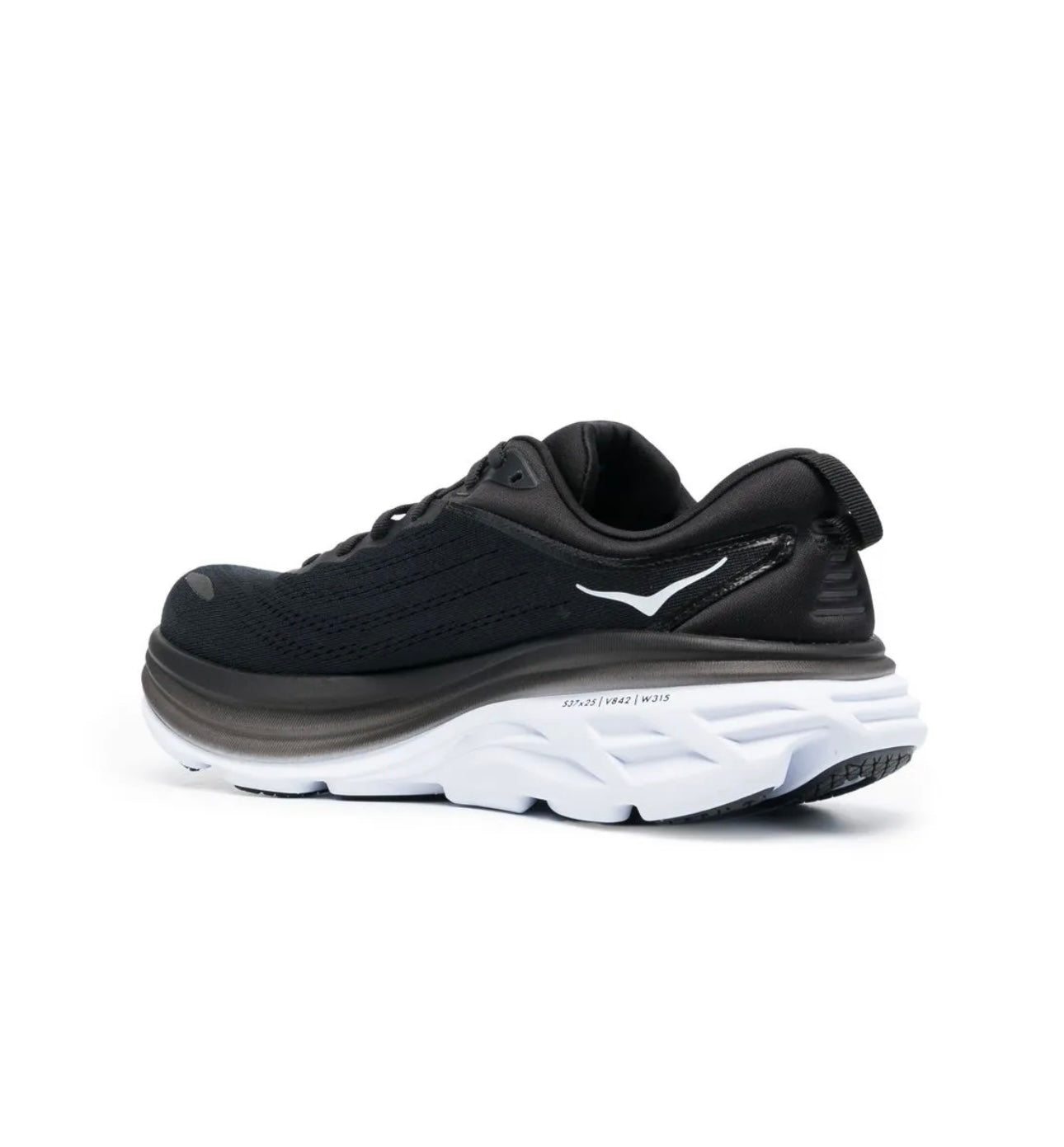 HOKA Bondi 8 Black White