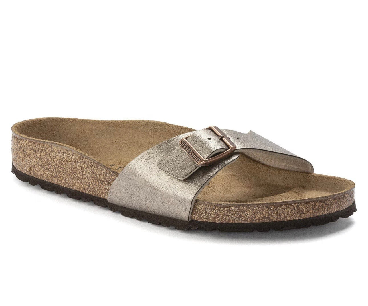נעלי Birkenstock Madrid Silver Bronze מקוריות בעיצוב אופנתי עכשווי לקידום אתר