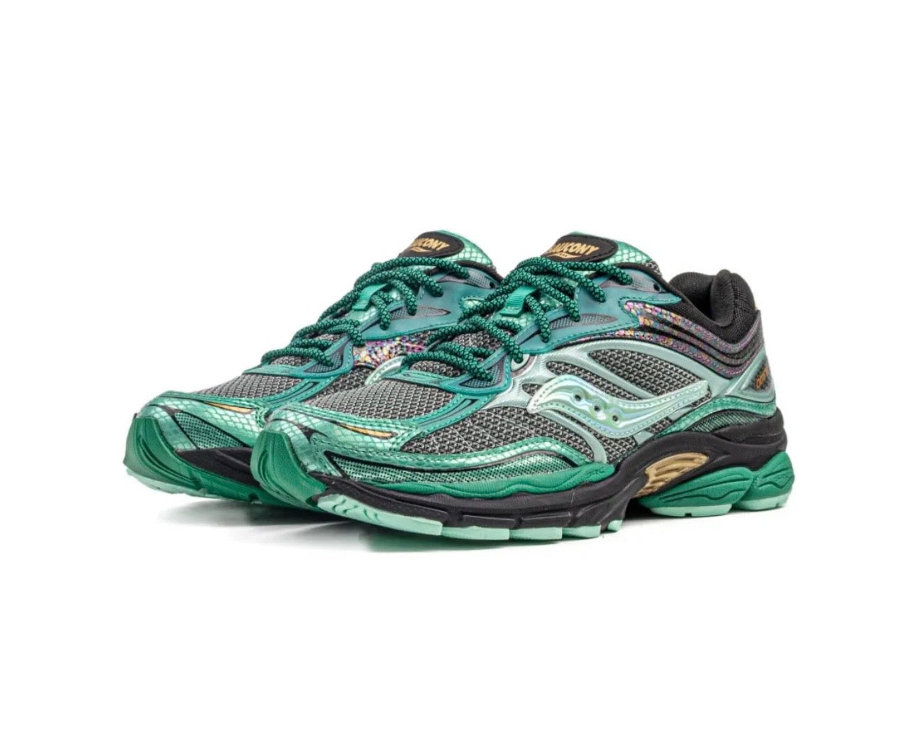 Saucony Omni 9 Metallic Green