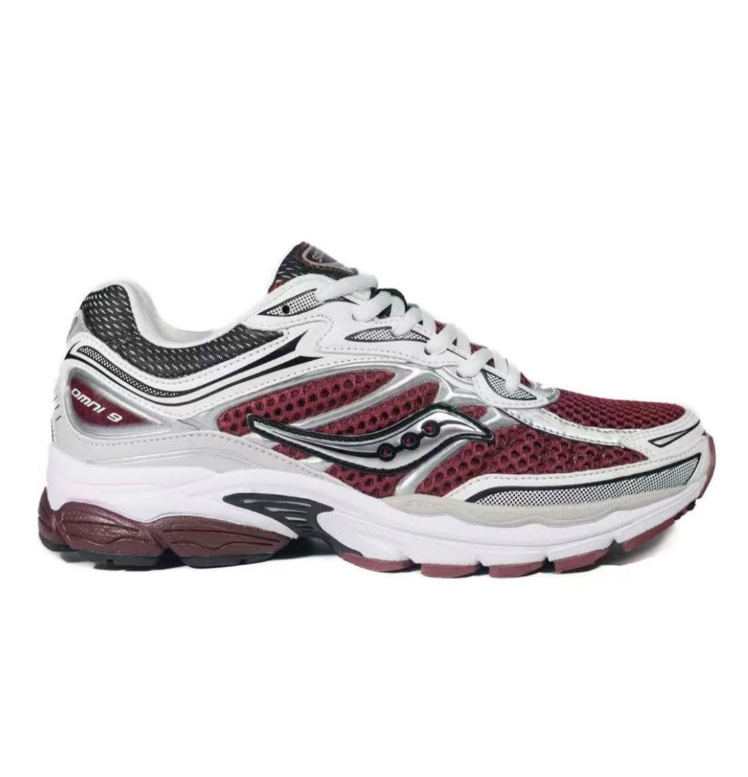 Saucony Omni 9 Red White Grey