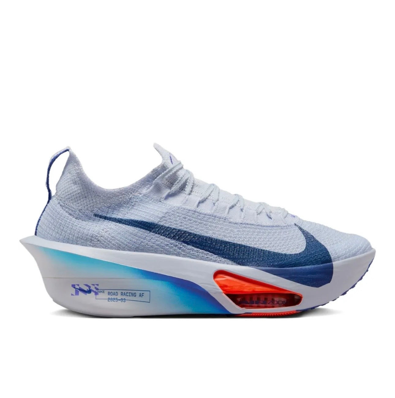 נעלי Nike ZOOMX Vaporfly blue מקוריות בעיצוב אופנתי עכשווי לקידום אתר
