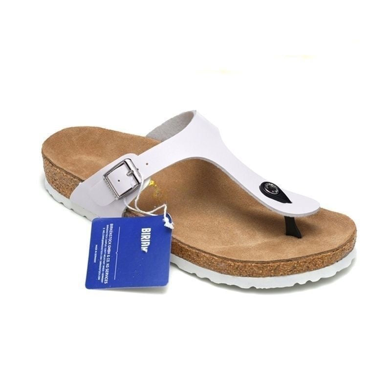 נעלי Birkenstock Gizeh White מקוריות בעיצוב אופנתי עכשווי לקידום אתר