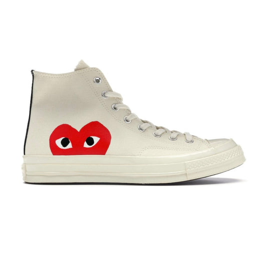 converse comme des gerson גבוה לבן אהבה גדולה