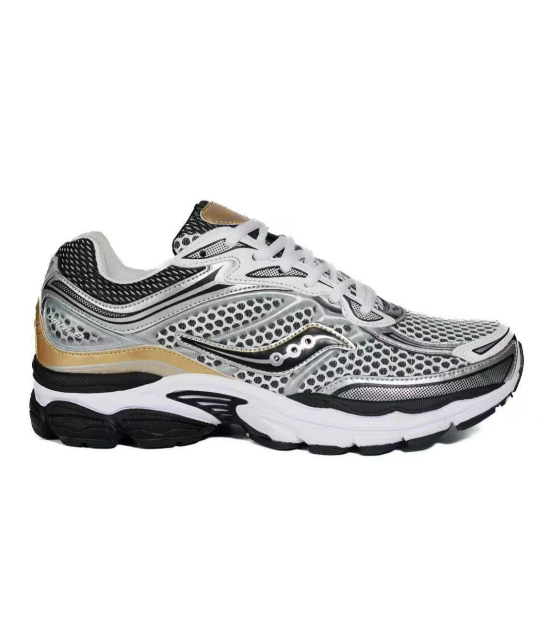 Saucony Omni 9 Silver Black Yellow