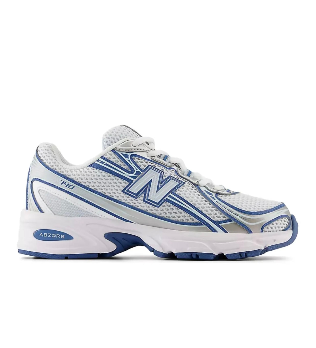 New Balance 740 White Blue