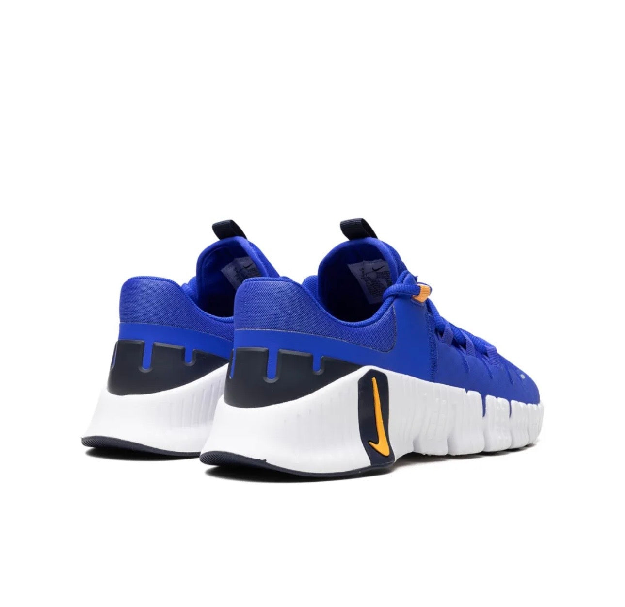 Nike free metcon blue yellow