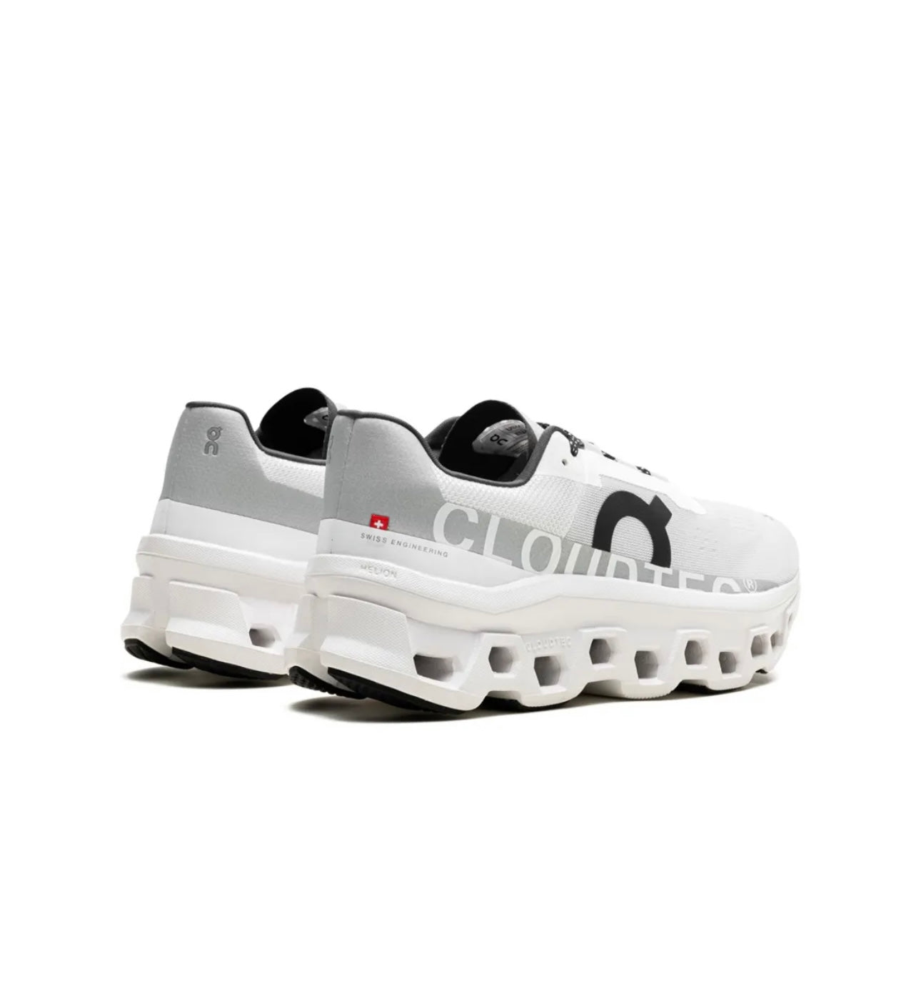 On Cloud White Black Gray