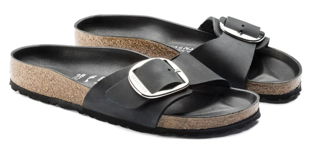 BIRKENSTOCK MADRID BLACK מידה 41