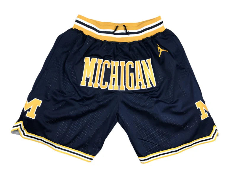 NBA Shorts Just Don Michigan University | מכנסיי אנ.בי.איי