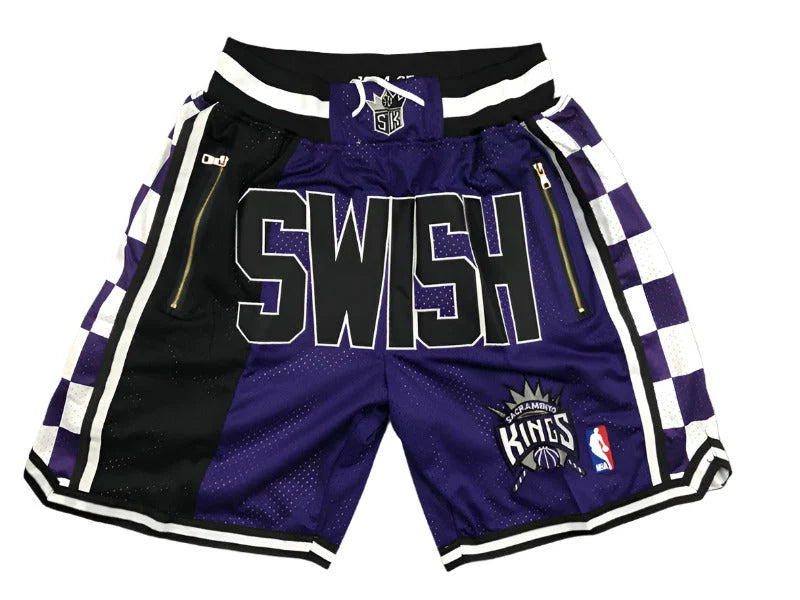 NBA Shorts Just Don Sacramento Kings SWISH | מכנסיי אנ.בי.איי
