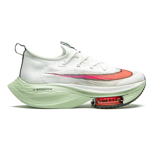 Nike ZOOMX Vaporfly white green