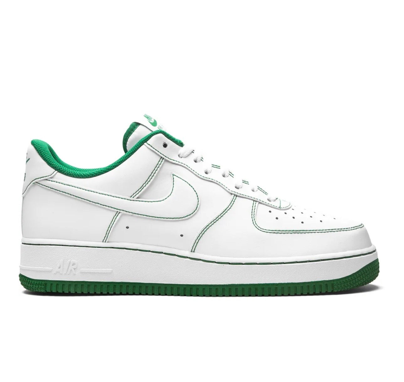 נעלי Nike AIR FORCE 1 White Green מקוריות בעיצוב אופנתי עכשווי לקידום אתר