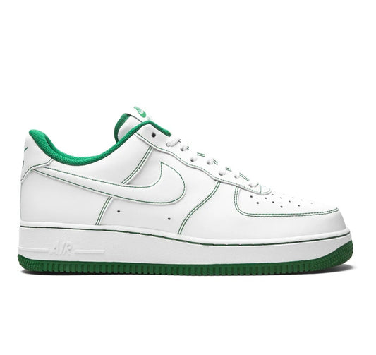 נעלי Nike AIR FORCE 1 White Green מקוריות בעיצוב אופנתי עכשווי לקידום אתר