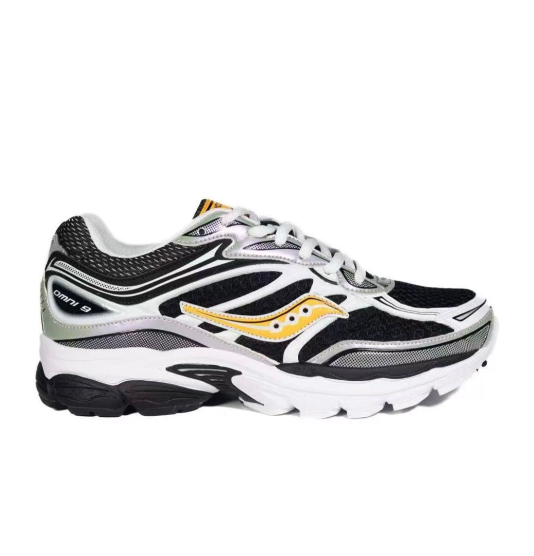 Saucony Omni 9 Black White Yellow
