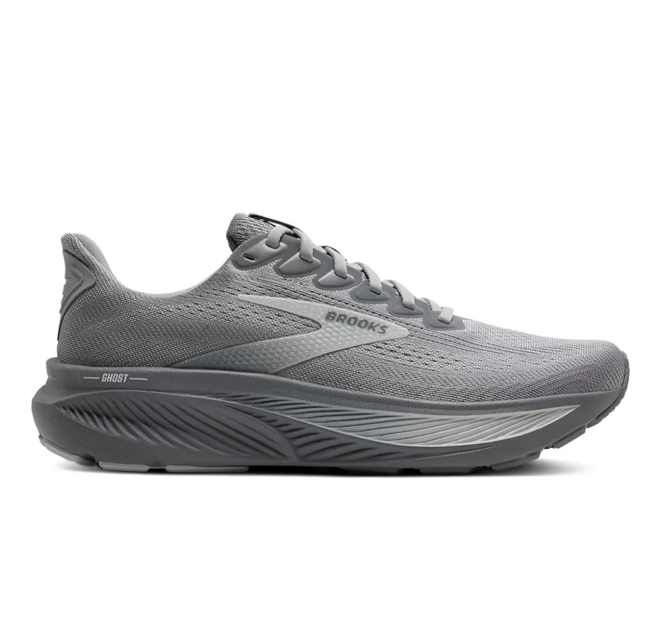 נעלי brooks Ghost Grey מקוריות בעיצוב אופנתי עכשווי לקידום אתר