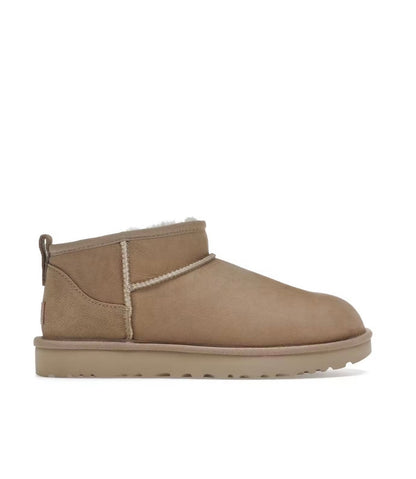 נעלי Ugg classic ultra mini  ankle boots cream מקוריות בעיצוב אופנתי עכשווי לקידום אתר