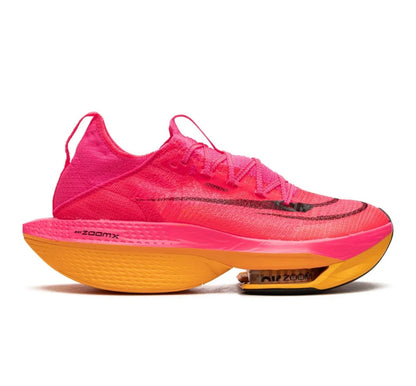 נעלי Nike ZOOMX Vaporfly pink orange מקוריות בעיצוב אופנתי עכשווי לקידום אתר