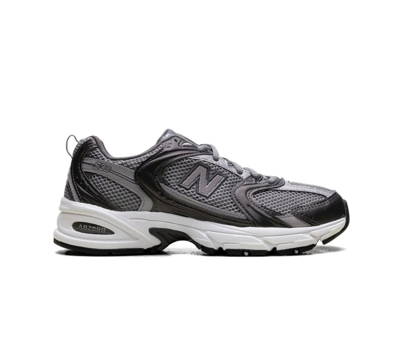 נעלי New Balance 530 black grey מקוריות בעיצוב אופנתי עכשווי לקידום אתר