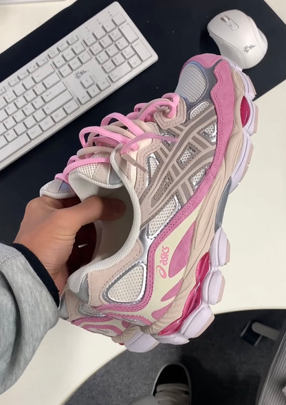 Asics Gel NYC White Pink