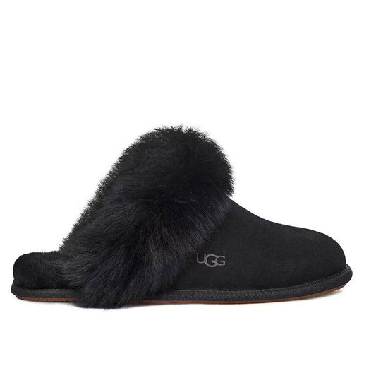 Ugg shearing - trim slippers black