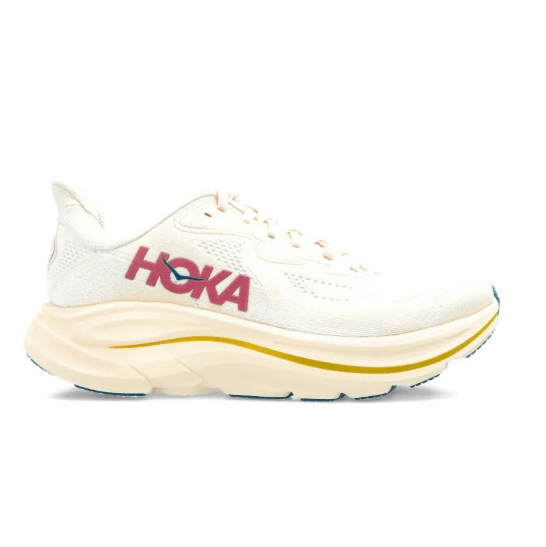 Hoka Clifton 10 White Pink Blue