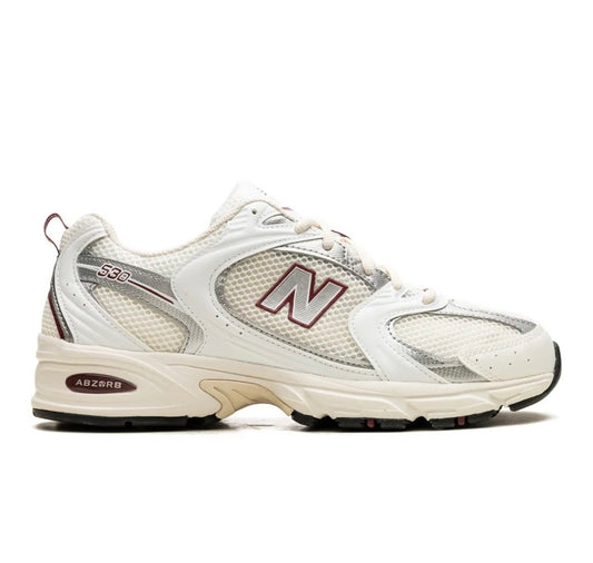 נעלי New Balance 530 white silver red מקוריות בעיצוב אופנתי עכשווי לקידום אתר