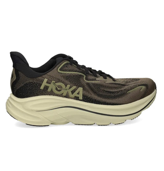 נעלי Hoka Clifton 10 Brown Yellow מקוריות בעיצוב אופנתי עכשווי לקידום אתר