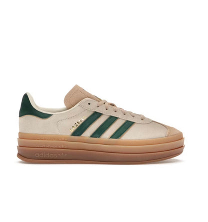 נעלי Adidas gazelle cream green platform מקוריות בעיצוב אופנתי עכשווי לקידום אתר