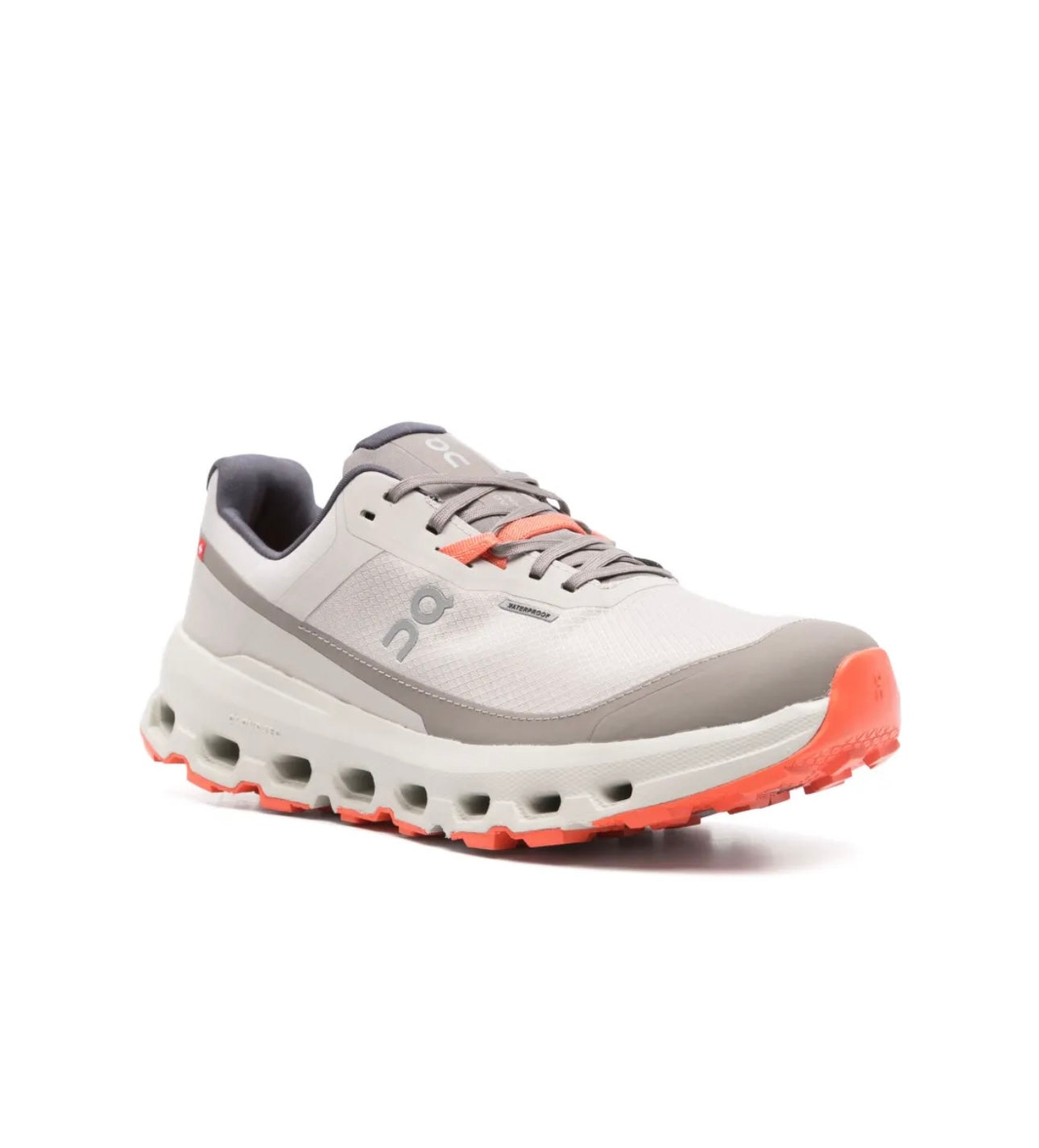 On Cloud White Gray Orange