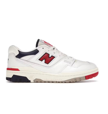 נעלי New Balance 550 red white black מקוריות בעיצוב אופנתי עכשווי לקידום אתר