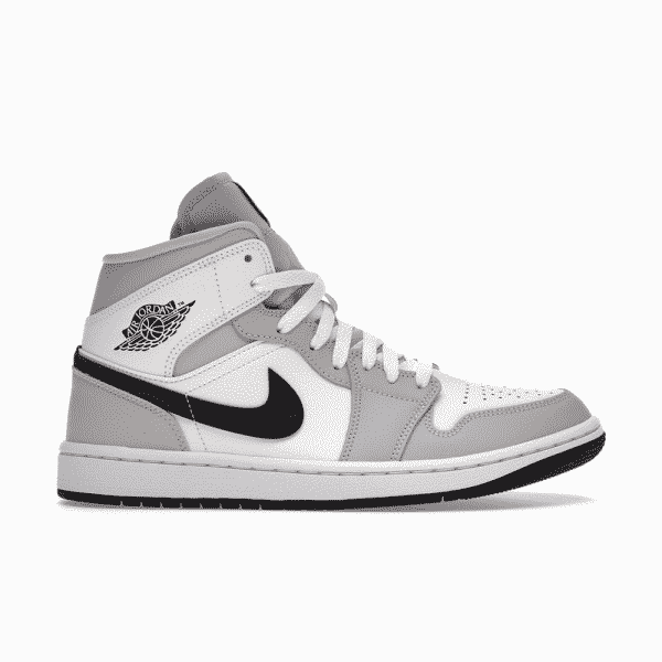 Air Jordan 1 Mid Light Smoke Grey מידה 36