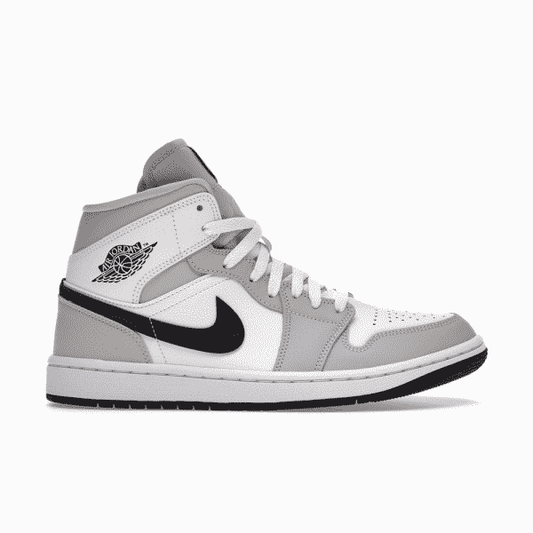 Air Jordan 1 Mid Light Smoke Grey מידה 36