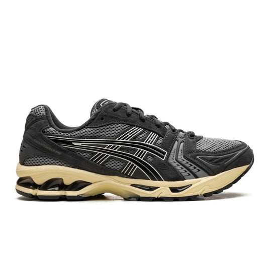 נעלי Asics GEL-Kayano Grey Black מקוריות בעיצוב אופנתי עכשווי לקידום אתר